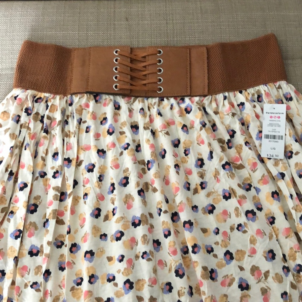 Floral skirt